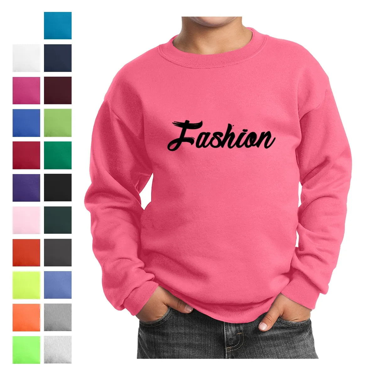 Kids Crew Neck Sweater